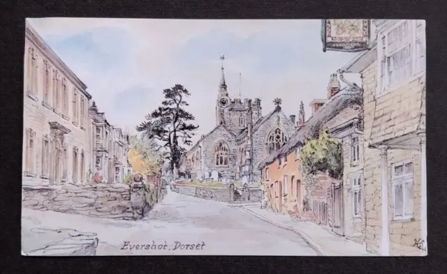 Evershot, Dorset Postcard