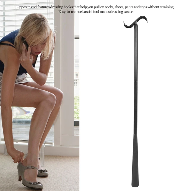 Detachable Long Dressing Stick Portable Shoes Socks Dressing Aids With Sh UK GDS