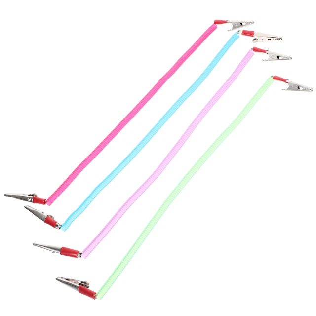 4 pz clip bavaglino portatili portatili porta bavaglino regolabili clip multifunzione clip tovagliolo