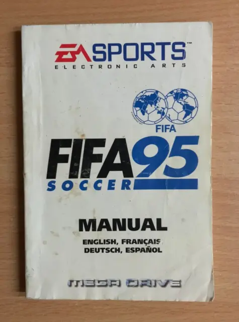 SEGA Mega Drive Instruction Manual - FIFA SOCCER 95