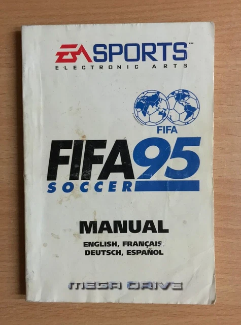 SEGA Mega Drive Instruction Manual - FIFA SOCCER 95