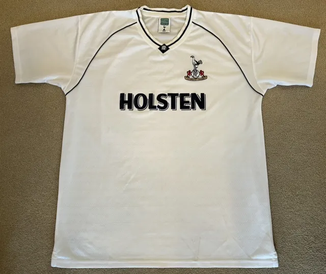 Tottenham Hotspur Score Draw Retro Football Shirt Size XXL