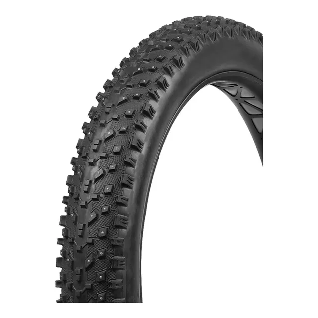 Vee Tire & Rubber SnowShoe XL Studded Tire Vee Xl 26x4.8 Bk Fold Silica Stud