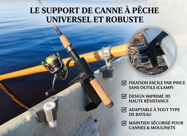 Agatige 4Pcs Tête de Support de Canne à Pêche, 8,5cm/3,35 po Repose-Canne à Pêche à la Carpe Support de Tige à Tête en U avec Pince Support D'alarme Flexible pour Canne à Agatige 4Pcs Tête de Support de Canne à Pêche, 8,5cm/3,35 po Repose-Canne à Pêche à la Carpe Support de Tige à Tête en U avec Pince Support D'alarme Flexible pour Canne à