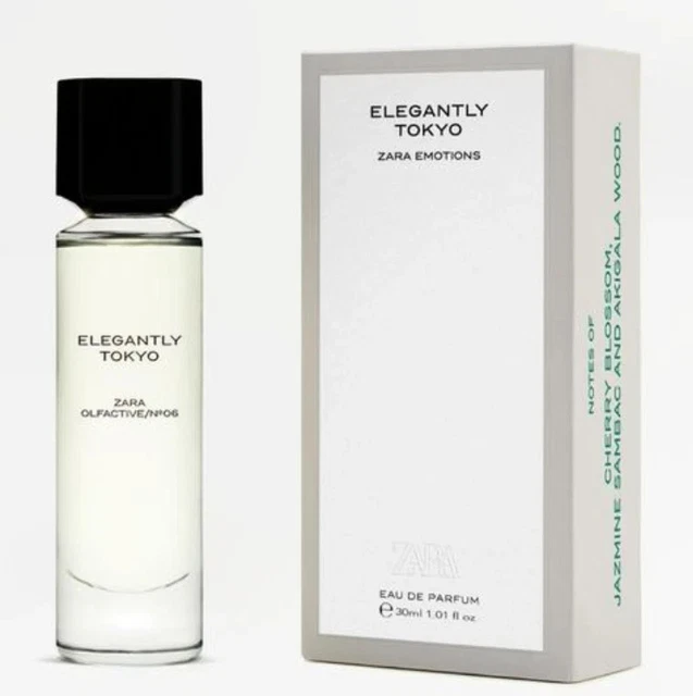 ZARA X JO Malone Elegantly Tokyo No6 Eau De Parfum EDP Spray