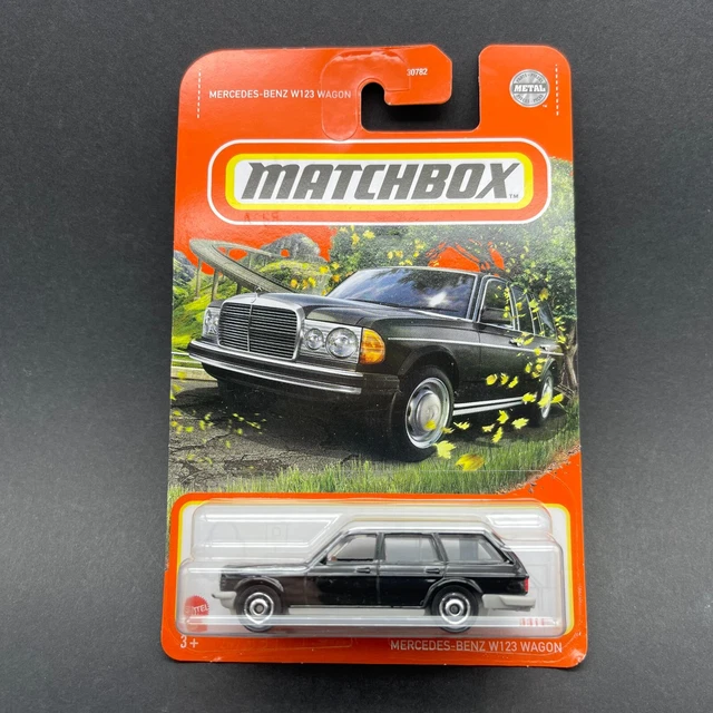 MATCHBOX MERCEDESBENZ W123 Wagon , Black, 164 scale *Shipping