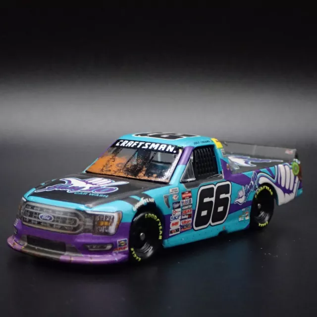 2023 23 Ford F150 Nascar Truck #66 Joey Logano Hang 10 car Wash 1:64 Miniature