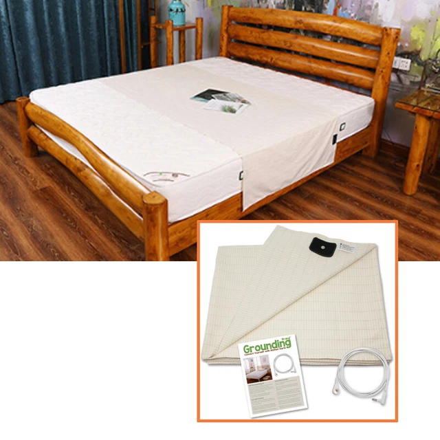 QUEEN BED SIZED Earthing Sheet Radiation Grounding Sheet &Conductive
