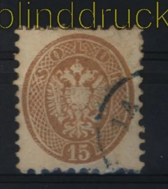 Österreich Lombardei und Venetien Mi # 18 gestempelt (28980)
