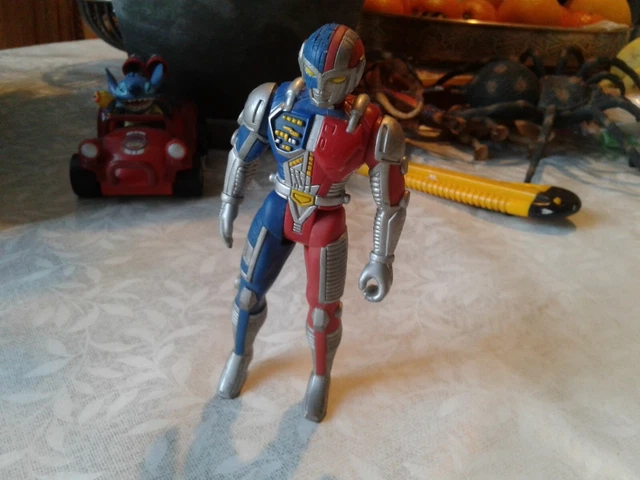 Figurine Rare Colonel Icebot - VR Troopers Saban Kenner 1996 - Mini Figurine Collection