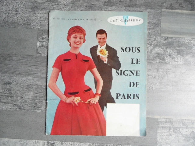 Mode Catalogue Printemps 1957 Sous Le Signe De Paris