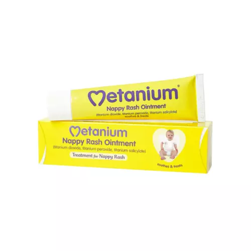 Metanium Nappy Rash Ointment Specifically Formulated to Smooth & Treats - 30g