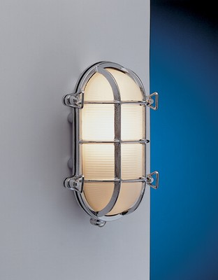 LS2 Imperméable Applique Murale D'Extérieur en Laiton Chrome IP44 Schiffslampe 