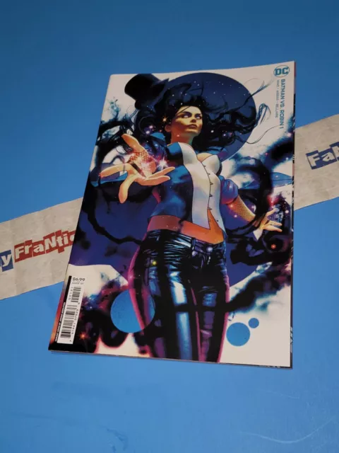 Zatanna Joshua Middleton cover Batman vs Robin 1 new title NM- magic reunion