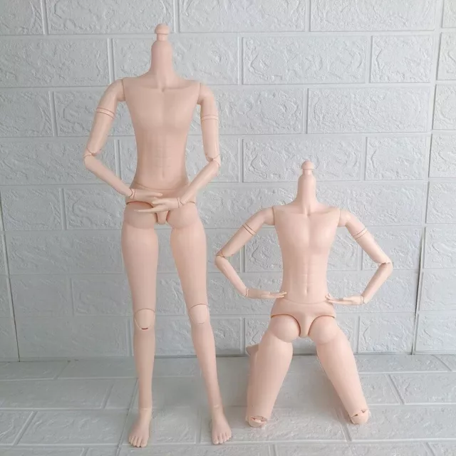 1/3 BJD Dolls Normal Skin men Nude muscles Doll 60cm Movable Jointss Doll Parts