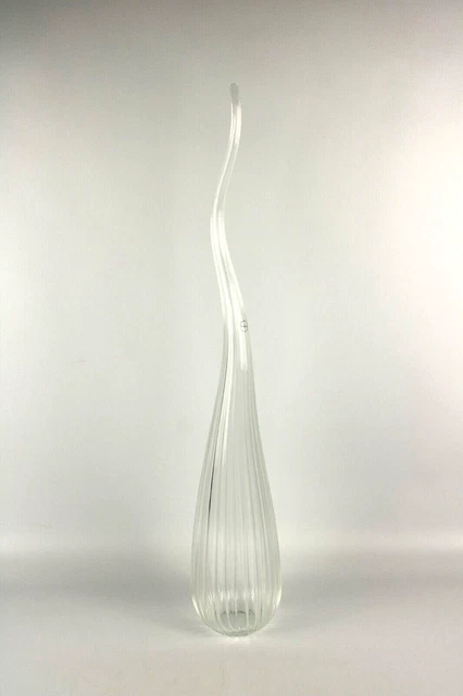 Vase SALVIATI Murano modèle ARIA verre soufflé by RENZO STELLON - Venezia ITALIA