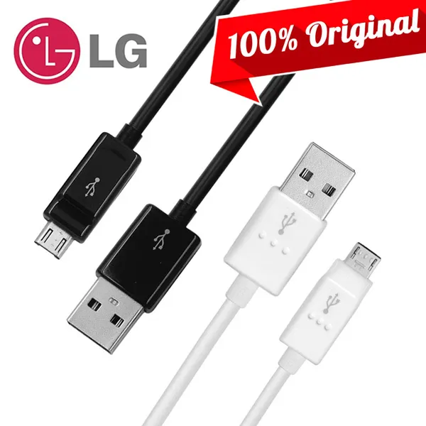 OEM Original LG Data Cable MicroUSB Fast Charger Data Sync Cable for G3 G4 Flex