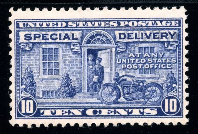 USAstamps Unused VF-XF US 1922 Special Delivery Scott E12 OG MLH