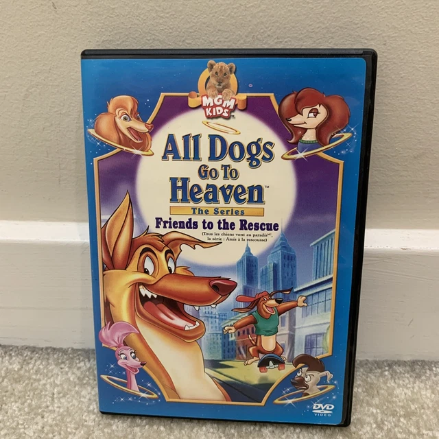 ALL DOGS GO to Heaven Series Friends to the Rescue DVD Video MGM Kids ...