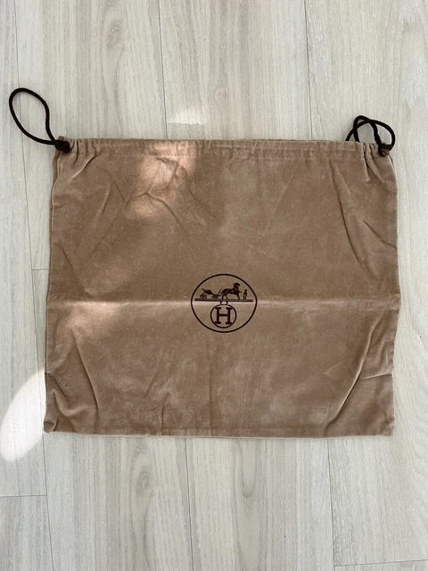 Staubbeutel von Hermès für Sneaker / Schuhe, Taschen mit Logo in braun! Original