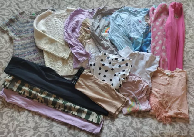 Bundle Of Girls Clothes Age 7-8