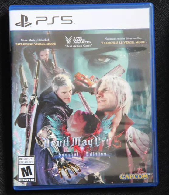 CUSTM REPLACEMENT CASE NO DISC Devil May Cry 5 Special Editin PS5 SEE  DESCRIPTIN 13388580026