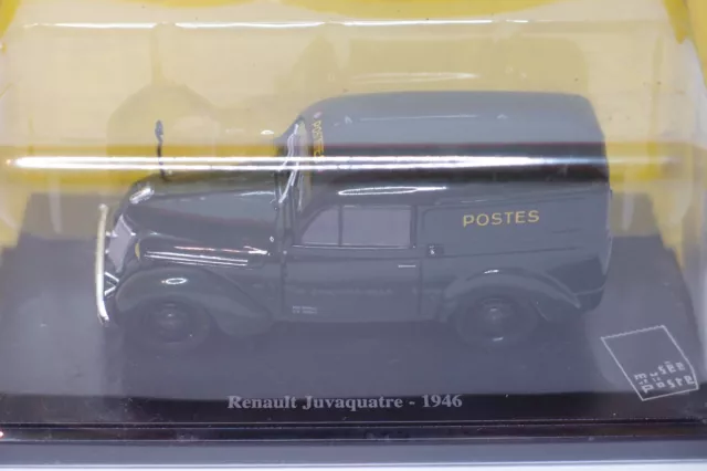 Atlas Renault Juvaquatre 1946 Ptt La Poste Postes 1:43