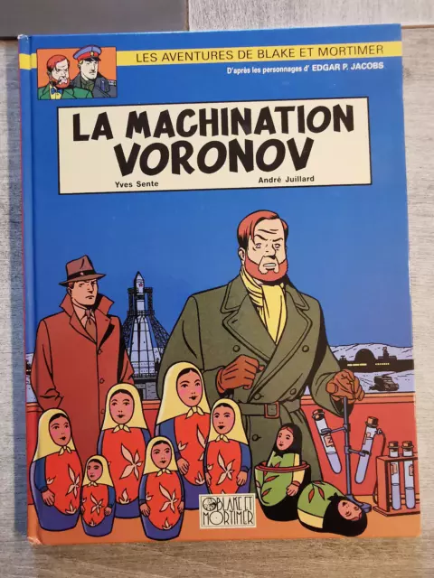 bd les aventures de blake et mortimer,la machination Voronov,2000,occasion