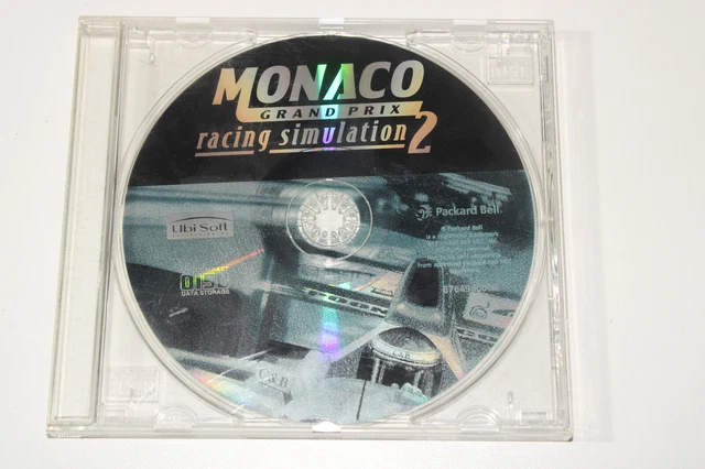 Jeu Monaco Grand Prix Racing Simulation 2 Sur PS1 – Complet, PAL, Très Bon état