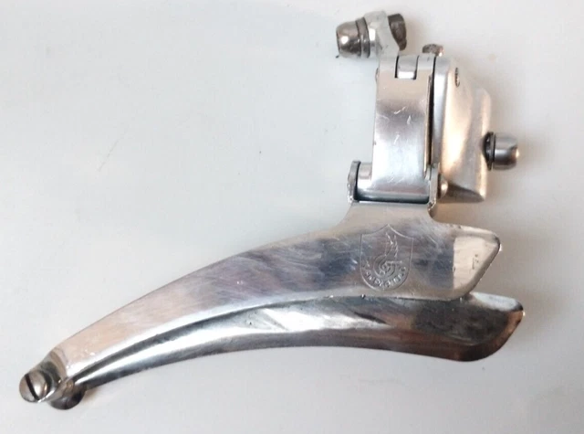 Dérailleur Avant Campagnolo C Record Occasion - Pour Vélo De Course - Braze On / à Souder