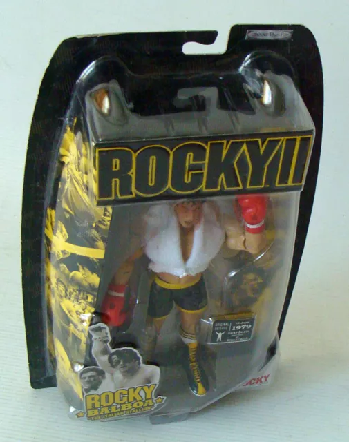 Rocky II - Rocky Post Fight vs. Apollo 18 cm Figur Jakks Pacific 8+ Neu