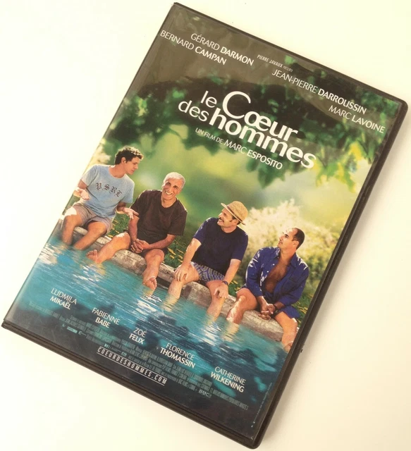 dvd LE COEUR DES HOMMES darmon campan darroussin lavoine fr zone 2