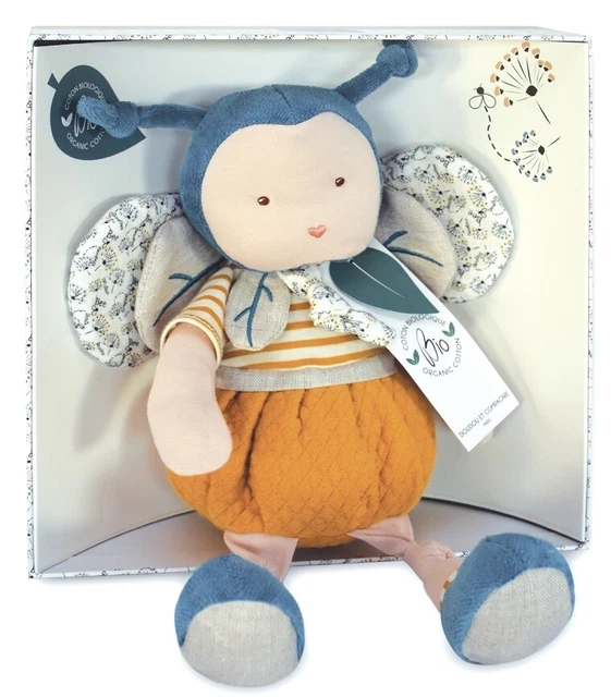 Doudou Et Compagnie - Balle sensorielle abeille pollen bio, Livraison Gratuite 24/48h