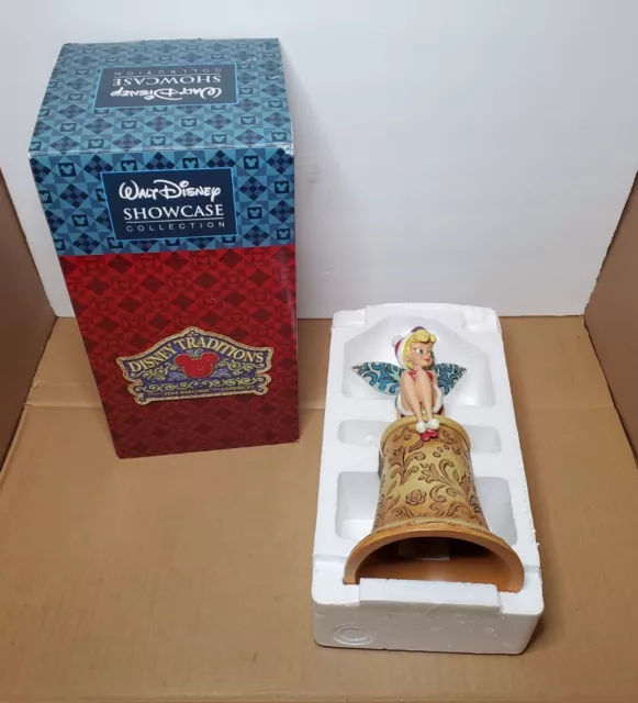 Jim Shore Disney Traditions "Tinker Bell Jingle" 10" Tall Bell #4011041 w/ Box