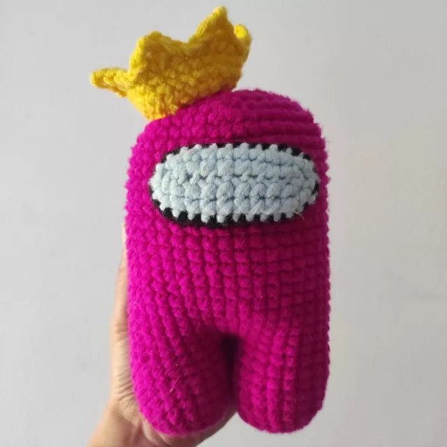 Amigurumi Among Us. Muñeco de ganchillo - crochet. Hecho a mano. Regalo navidad. 2