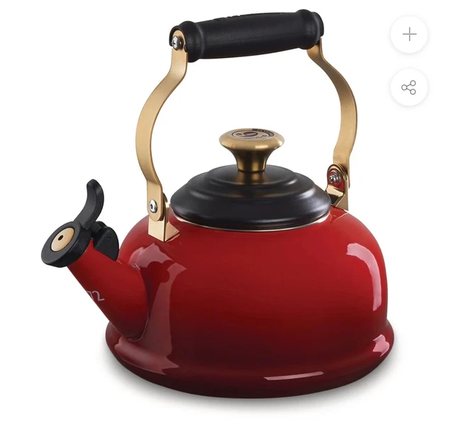 LE CREUSET HARRY Potter Hogwarts Express Platform 9 3/4 Tea Kettle New