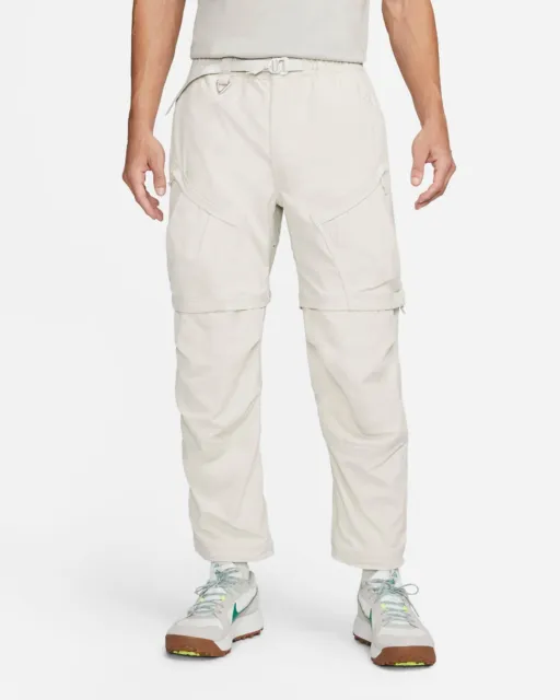 Nike ACG Smith Summit Cargo Pants Convertible Shorts Light Orewood DN3943 Medium