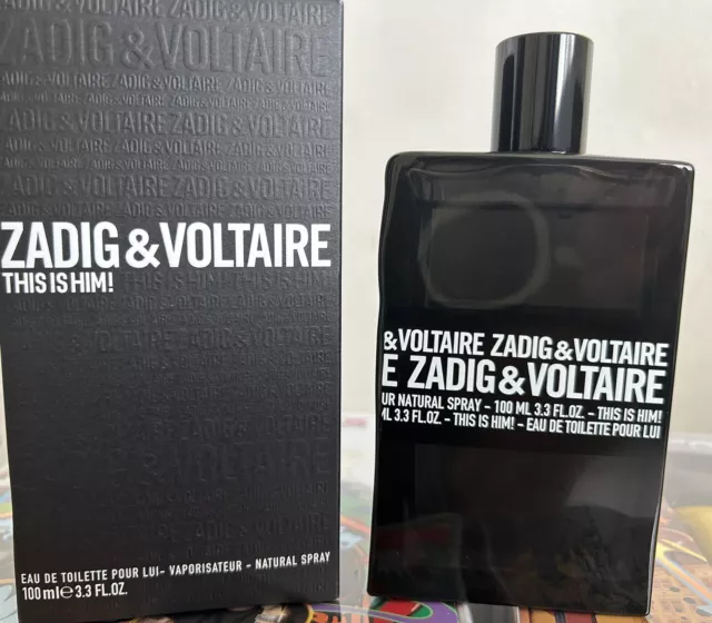 Zadig & Voltaire This is Him! 3.3 fl oz Men Eau de Toilette