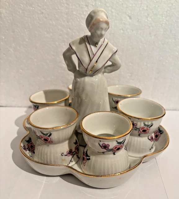 Set De 6 Porte-œufs En Porcelaine Blanche - Coquetiers élégants Petit-déjeuner - Lavables Lave-vaisselle