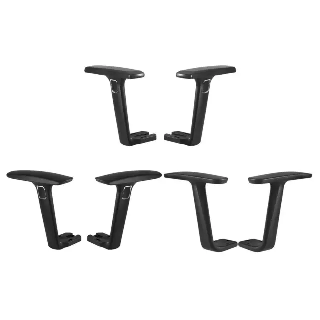 2Pcs Chair Armrest Arms Armrest Upright Bracket ,Reusable, Accessory Gaming