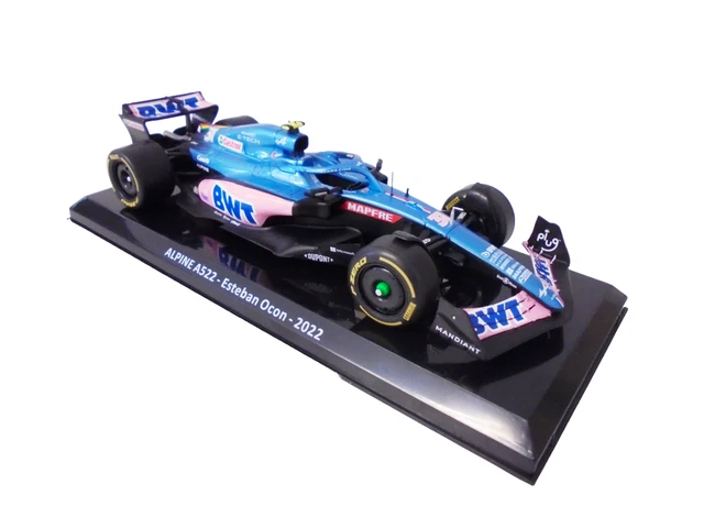 Formule 1 Alpine A521 Fernando Alonso – 1/24, Ixo, Métal, 2021