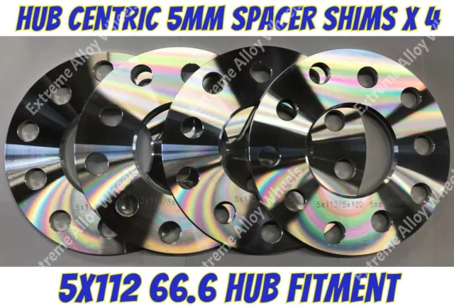 Distanziatori Ruote in Lega 5mm X4 Mercedes Vito Classe V Viano W638 W639 Van S Cruize