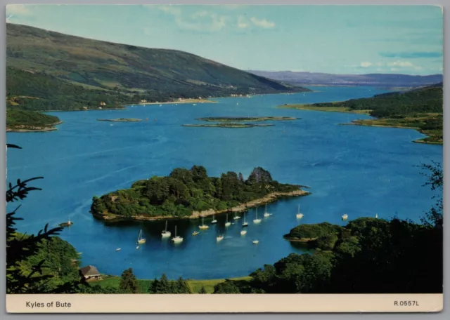Kyles of Bute Argyll and Bute Scotland Postcard