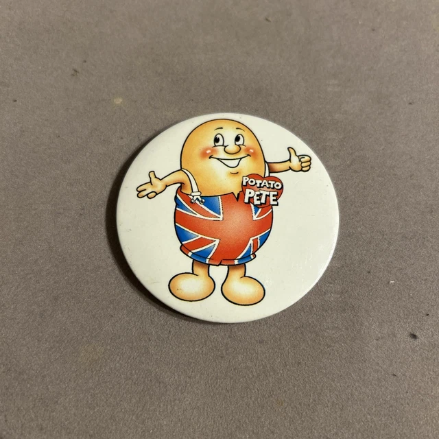 Pin's Vintage Spud U Like – Publicité Pomme De Terre – Années 80/90 – Fabriqué UK