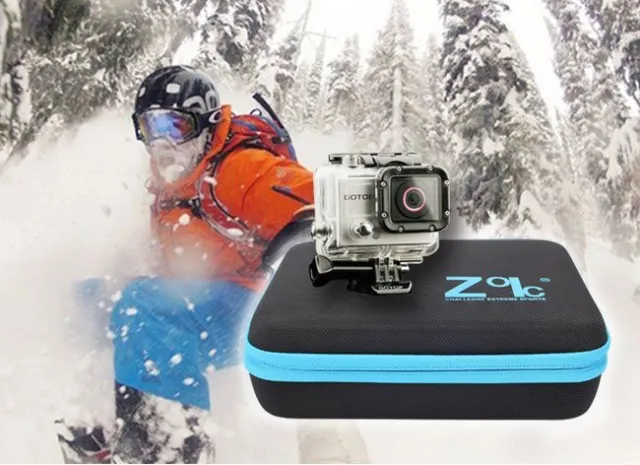 Waterproof Small Travel Storage Carry Case Bag Box GoPro Hero 8 5 4 6 7 9 Camera