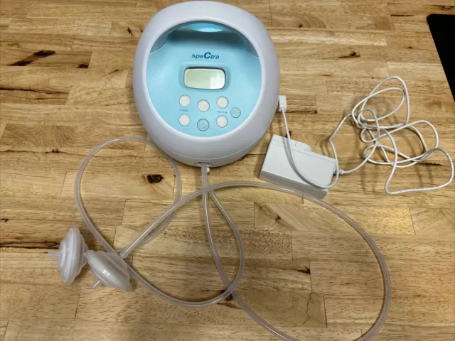 Spectra Baby USA S1 Plus Double/Single Electric Breast Pump Blue Rechargeable