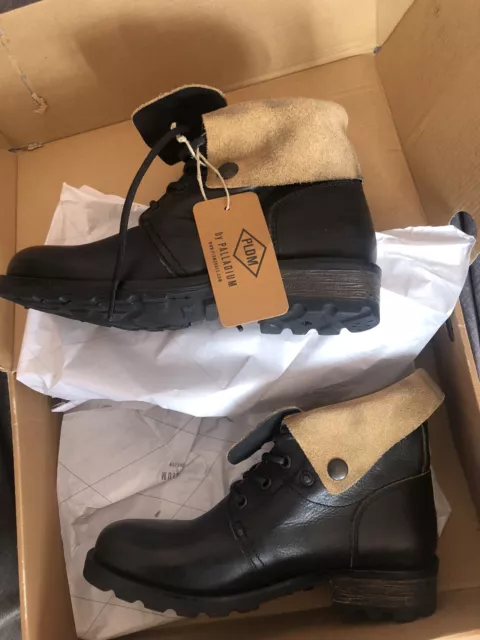 Boots montantes en cuir Palladium