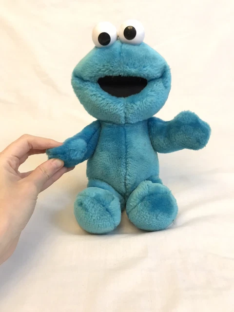 SESAME STREET 1996 TICKLE ME COOKIE MONSTER TYCO 11in PLUSH Vibrates