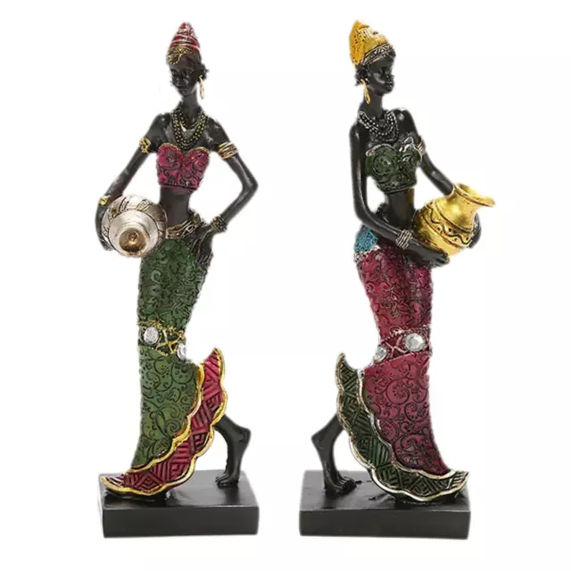 Figurine Donne Figura Da Collezione di Arte Pezzo per Cabinet