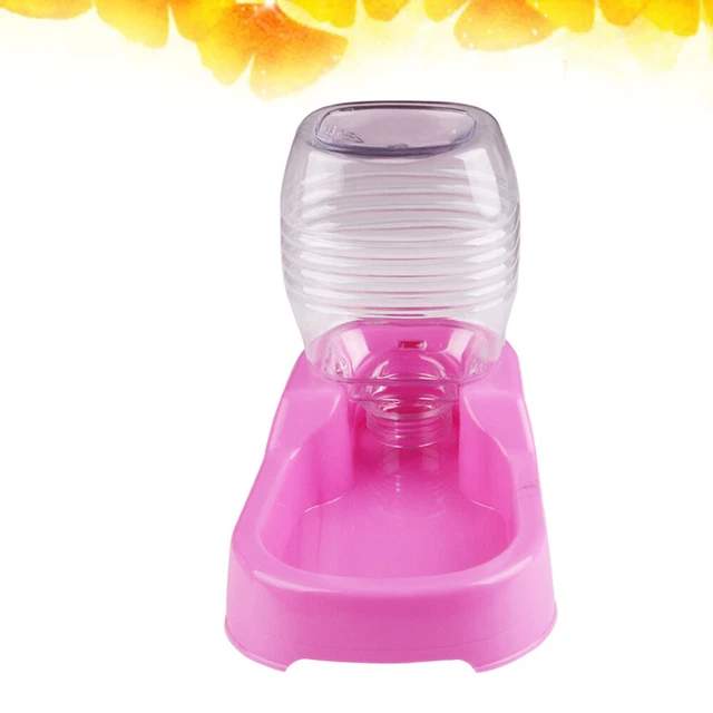 Drinking Water Machine Dispenser Pet Water Feeder Dog Food Bowl